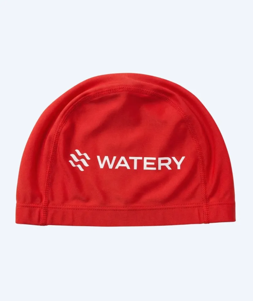 Watery badehætte (fra 10 år) - Signature Elastane - Rød