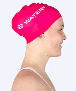 Clearance Watery badehætte (fra 10 år) - Signature - Pink