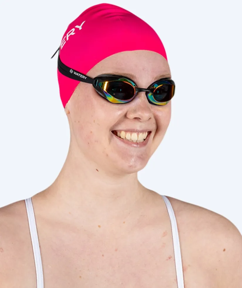Clearance Watery badehætte (fra 10 år) - Signature - Pink