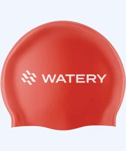 Online Watery badehætte (fra 10 år) - Signature - Rød