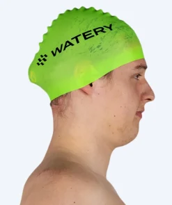 Outlet Watery badehætte (fra 10 år) - Signature - Fluo grøn