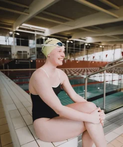Outlet Watery badehætte (fra 10 år) - Signature - Fluo grøn
