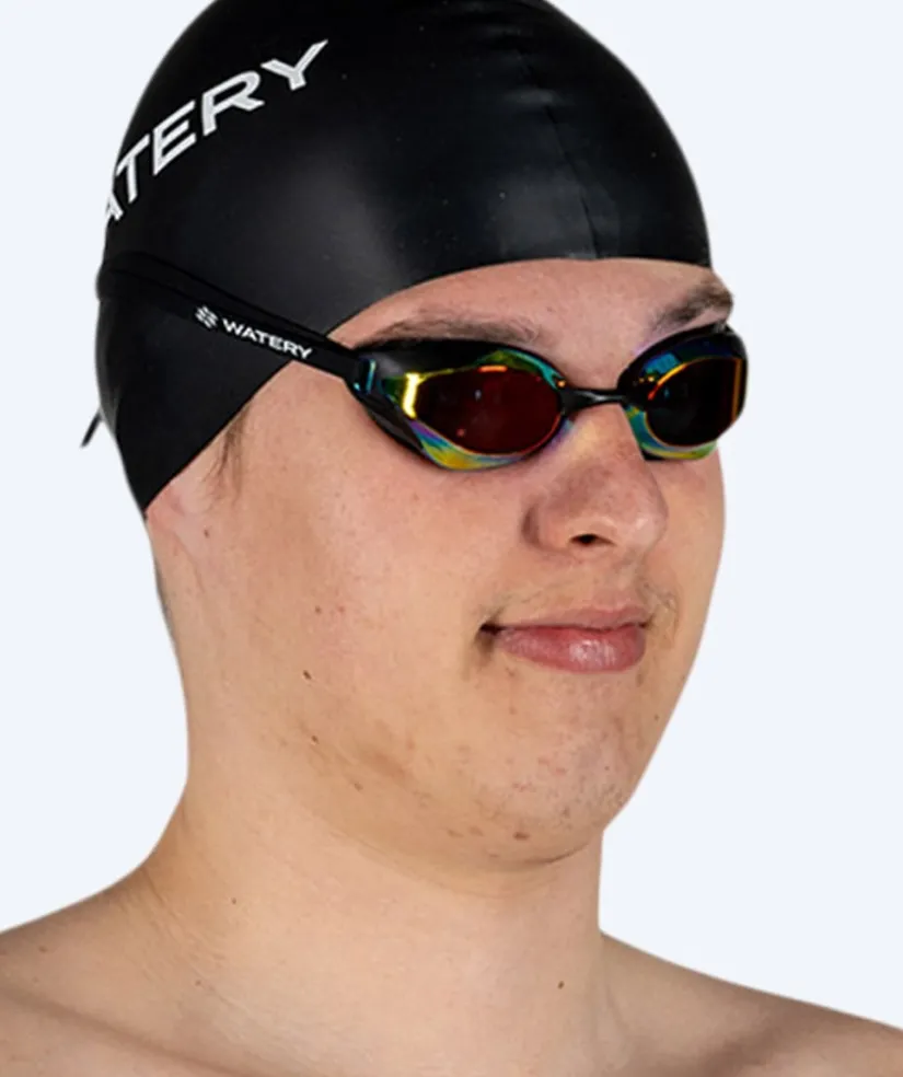 New Watery badehætte (fra 10 år) - Signature - Sort