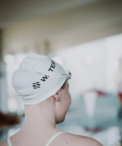 New Watery badehætte (fra 10 år) - Signature - Sort