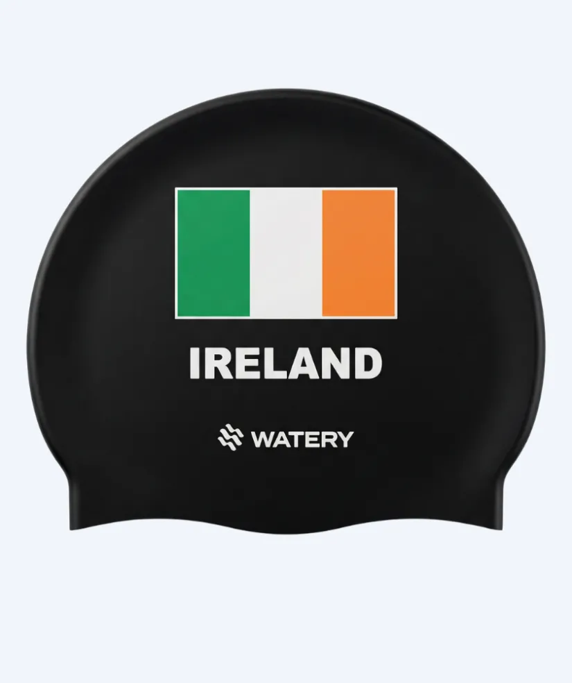 Clearance Watery badehætte - Ireland - Sort