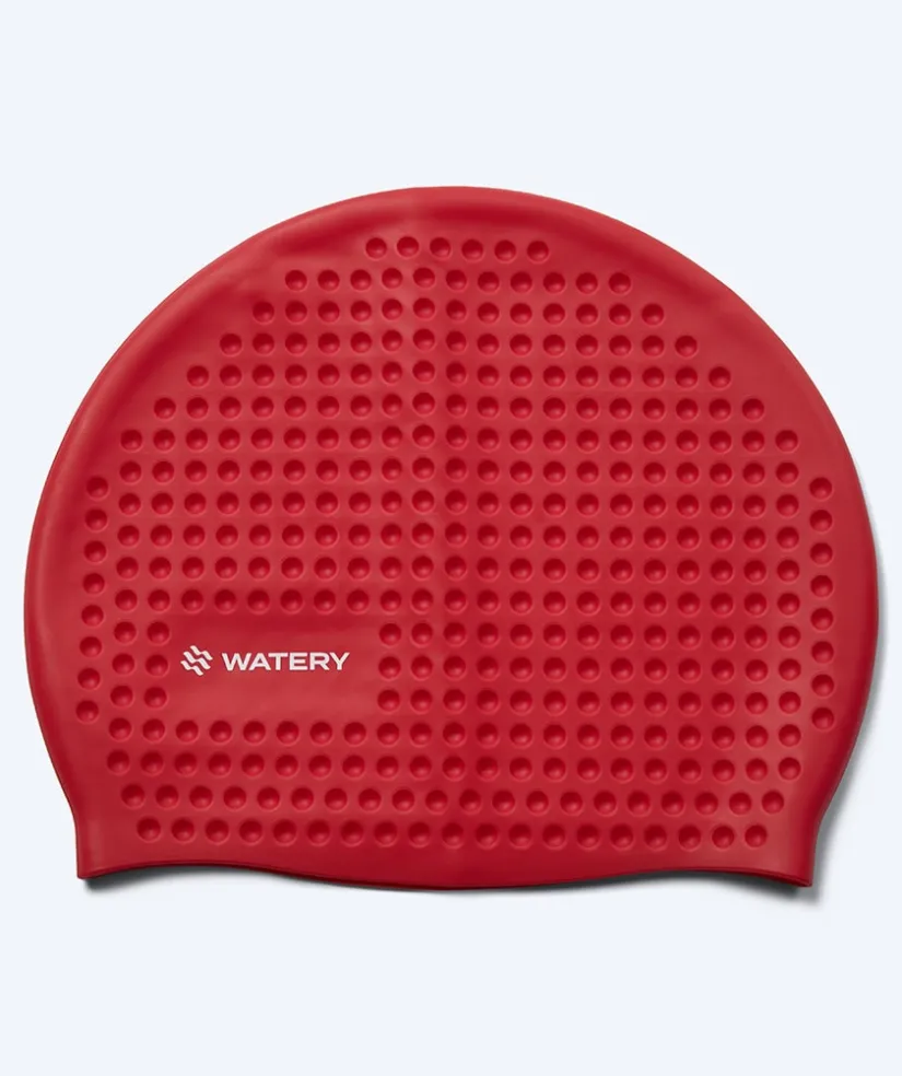 Best Watery badehætte - Larunda Bubble - Rød