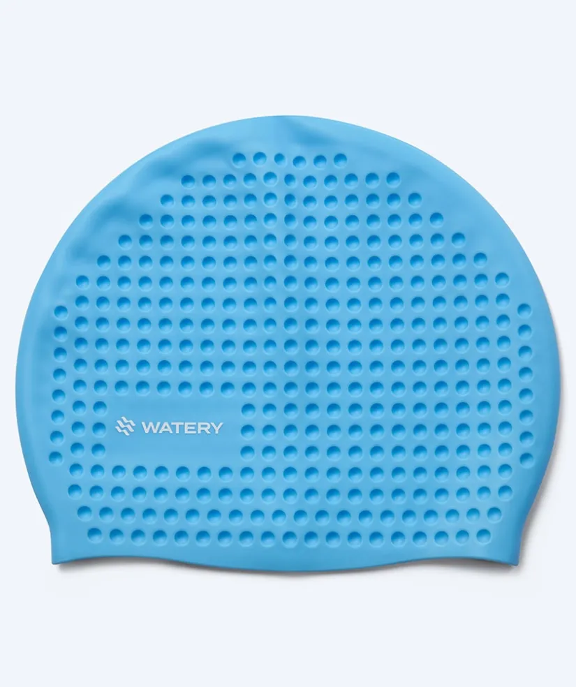 Outlet Watery badehætte - Larunda Bubble - Lyseblå