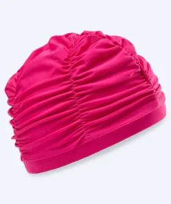 New Watery badehætte med draperinger - Maxwell - Rose Red