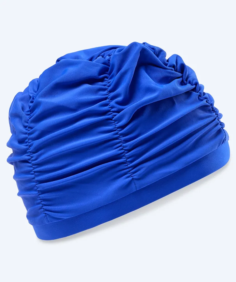Hot Watery badehætte med draperinger - Maxwell - Royal Blue
