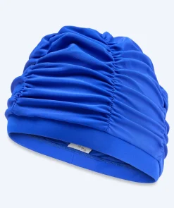 Hot Watery badehætte med draperinger - Maxwell - Royal Blue