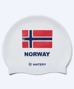 Hot Watery badehætte - Norway - Hvid