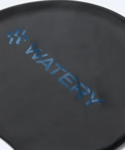New Watery badehætte - Signature Metallic - Sort/blå