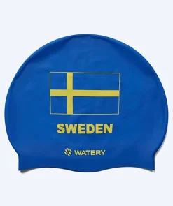Sale Watery badehætte - Sweden - Blå
