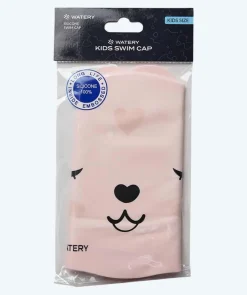 Outlet Watery badehætte til børn - Dashers - Teddy (Lyserød)