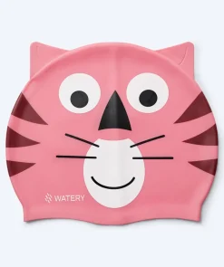 Sale Watery badehætte til børn - Dashers - Tiger (Lyserød)
