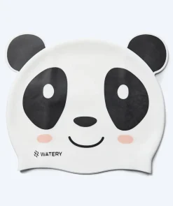Best Watery badehætte til børn - Dashers - Panda Bear (Hvid/sort)