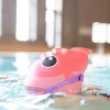 Online Watery badehætte til børn - Fishi - Blue Fish