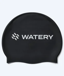 New Watery badehætte til børn (3-10) - Signature - Sort