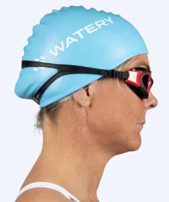 Discount Watery badehætte til langt hår - Signature - Blå