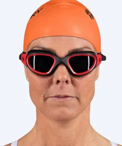 Online Watery badehætte til langt hår - Signature - Orange