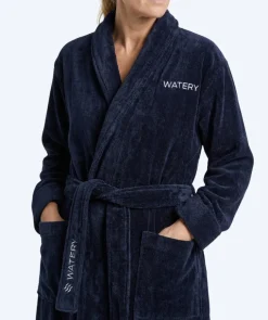 Best Watery badekåbe til kvinder - Mariana - Mørkeblå