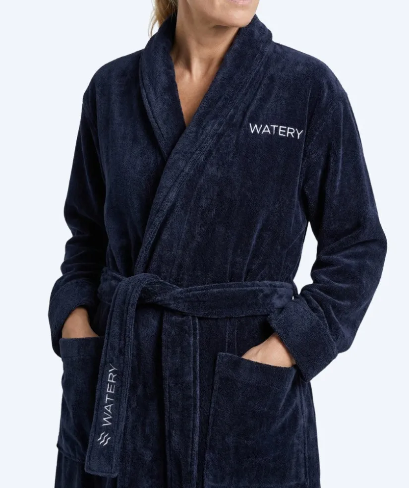 Best Watery badekåbe til kvinder - Mariana - Mørkeblå