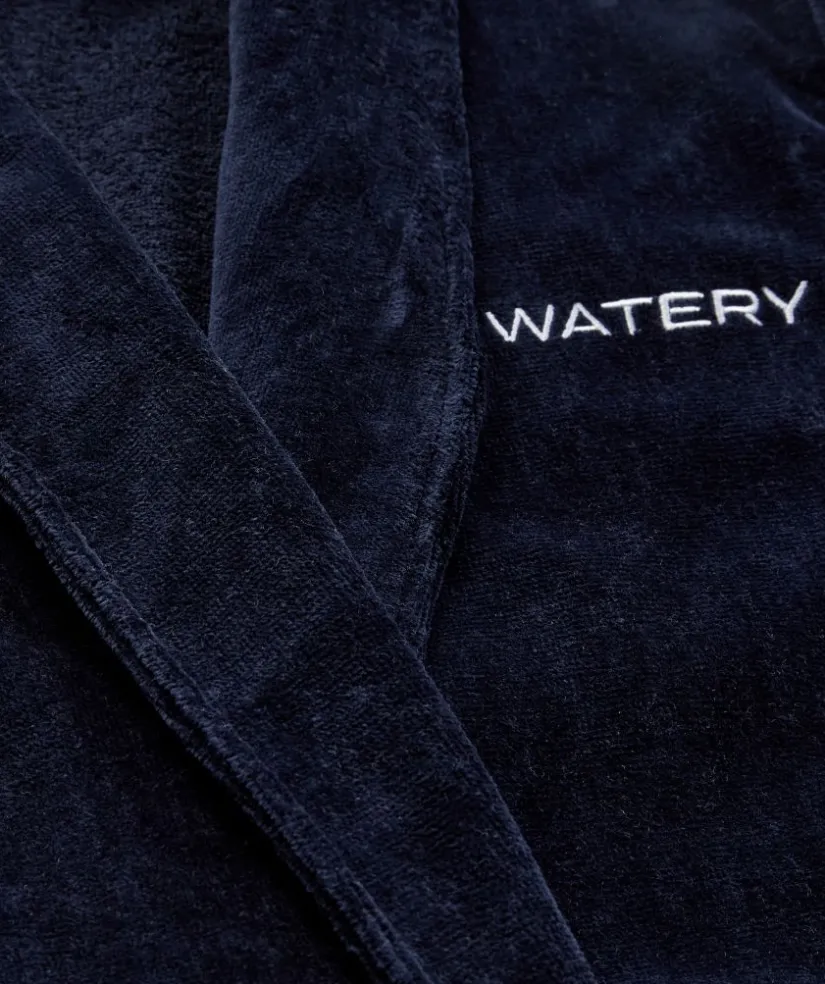 Best Watery badekåbe til kvinder - Mariana - Mørkeblå