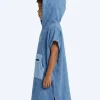 Best Watery badeponcho til børn (1-6) - Bomuld - Atlantic Blue