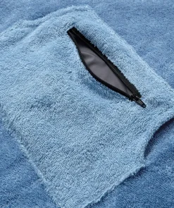 Best Watery badeponcho til børn (1-6) - Bomuld - Atlantic Blue