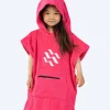 New Watery badeponcho til børn (1-6) - Bomuld - Pink
