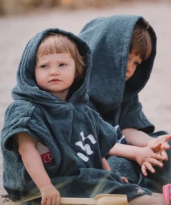 New Watery badeponcho til børn (1-6) - Bomuld - Pink
