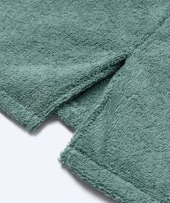 Hot Watery badeponcho til børn (1-6) - Bomuld - Forest Green