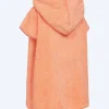 Clearance Watery badeponcho til børn (1-6) - Bomuld - Atlantic Pink