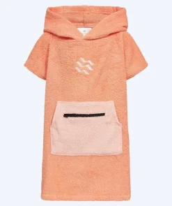 Clearance Watery badeponcho til børn (1-6) - Bomuld - Atlantic Pink