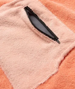 Clearance Watery badeponcho til børn (1-6) - Bomuld - Atlantic Pink