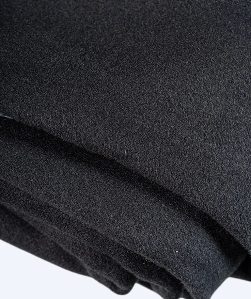 Hot Watery badeponcho til børn (1-6) - Microfiber - Sort