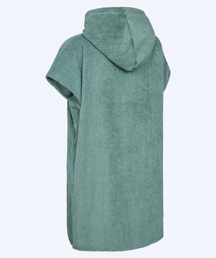 Online Watery badeponcho til junior (6-15) - Bomuld - Forest Green