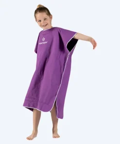 Outlet Watery badeponcho til junior (6-15) - Microfiber - Lilla