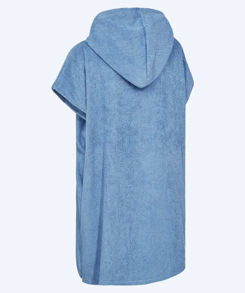 Online Watery badeponcho til junior (6-15) - Bomuld - Atlantic Blue