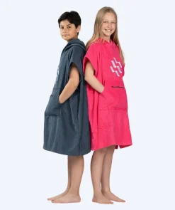 Watery badeponcho til junior (6-15) - Bomuld - Mørkeblå