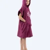Best Watery badeponcho til junior (6-15) - Bomuld - Lilla