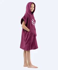 Best Watery badeponcho til junior (6-15) - Bomuld - Lilla