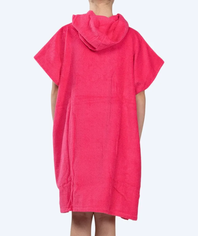 Online Watery badeponcho til junior (6-15) - Bomuld - Pink