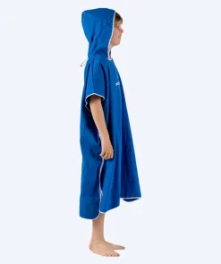 Online Watery badeponcho til junior (6-15) - Microfiber - Royal Blue