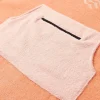 Online Watery badeponcho til junior (6-15) - Bomuld - Atlantic Pink