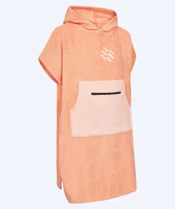 Online Watery badeponcho til junior (6-15) - Bomuld - Atlantic Pink