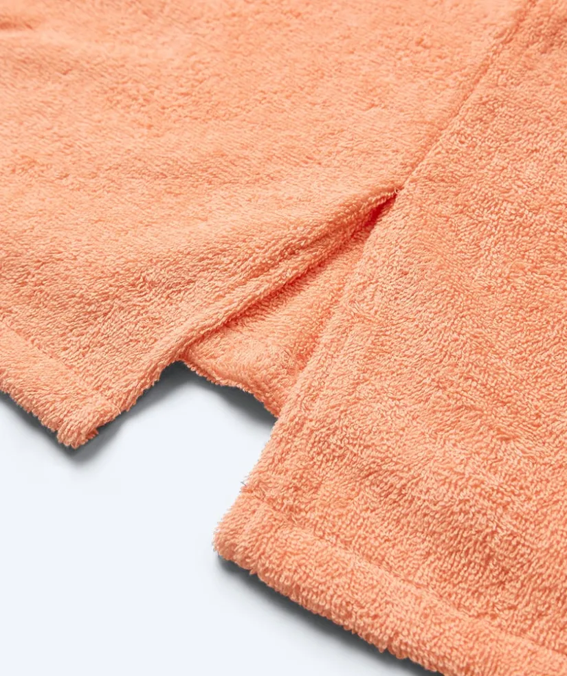 Online Watery badeponcho til junior (6-15) - Bomuld - Atlantic Pink