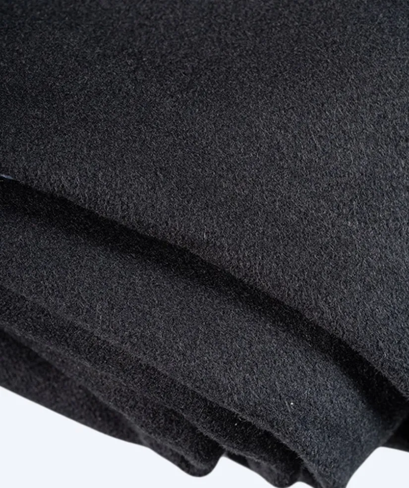 New Watery badeponcho til junior (6-15) - Microfiber - Sort