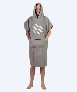 Sale Watery badeponcho til voksne - Bomuld - Grå