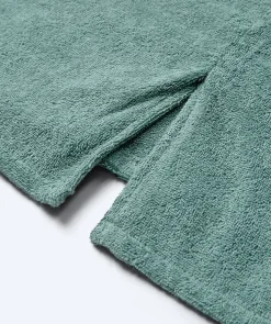 New Watery badeponcho til voksne - Bomuld - Forest Green